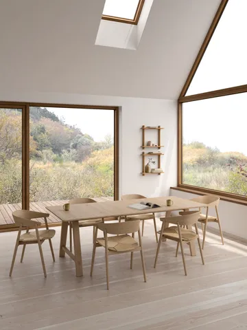 Treat double wall 架子 - Oiled 原色/自然色 自然木色, 50x12x50 cm - Andersen Furniture