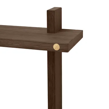 Treat double wall 架子 - Smoked Oiled 自然木色, 34x12x34 cm - Andersen Furniture