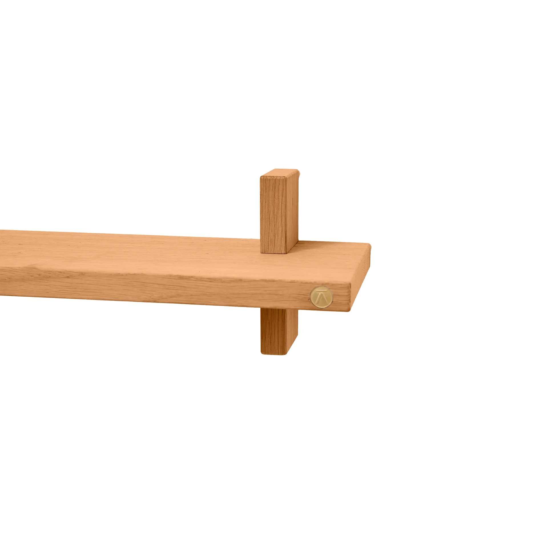 Treat wall 架子 single, Oiled 原色/自然色 自然木色, 50x12x11.2 cm Andersen Furniture
