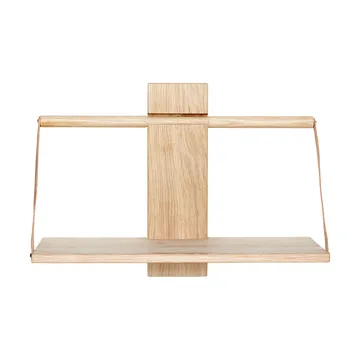 Wood Wall 墙面置物架 中号 45x20x32cm - 橡木 - Andersen Furniture