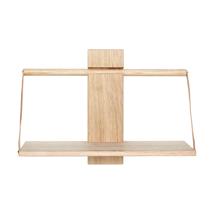 Wood Wall 墙面置物架 中号 45x20x32cm - 橡木 - Andersen Furniture