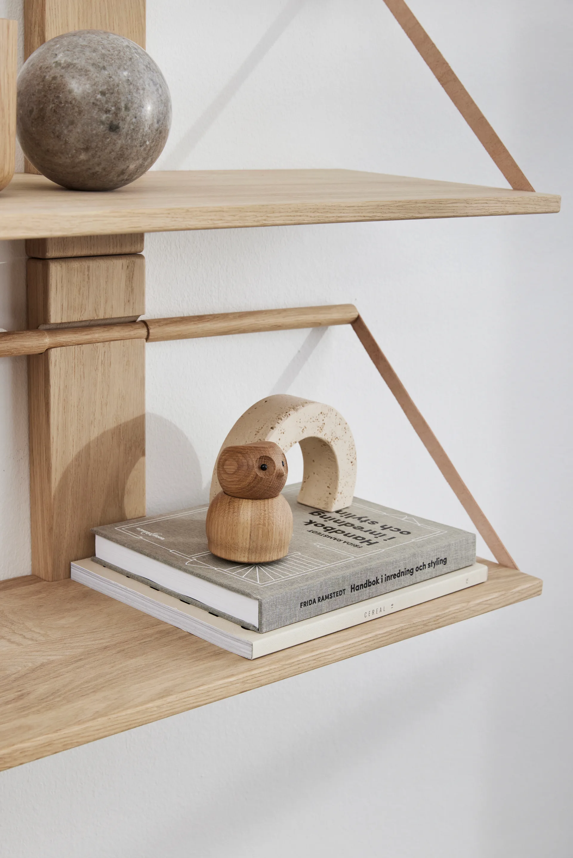 Wood Wall 墙面置物架 中号 45x20x32cm, 橡木 Andersen Furniture