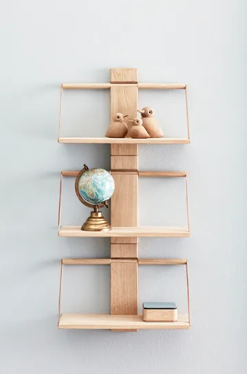 Wood Wall 墙面置物架 中号 45x20x32cm - 橡木 - Andersen Furniture