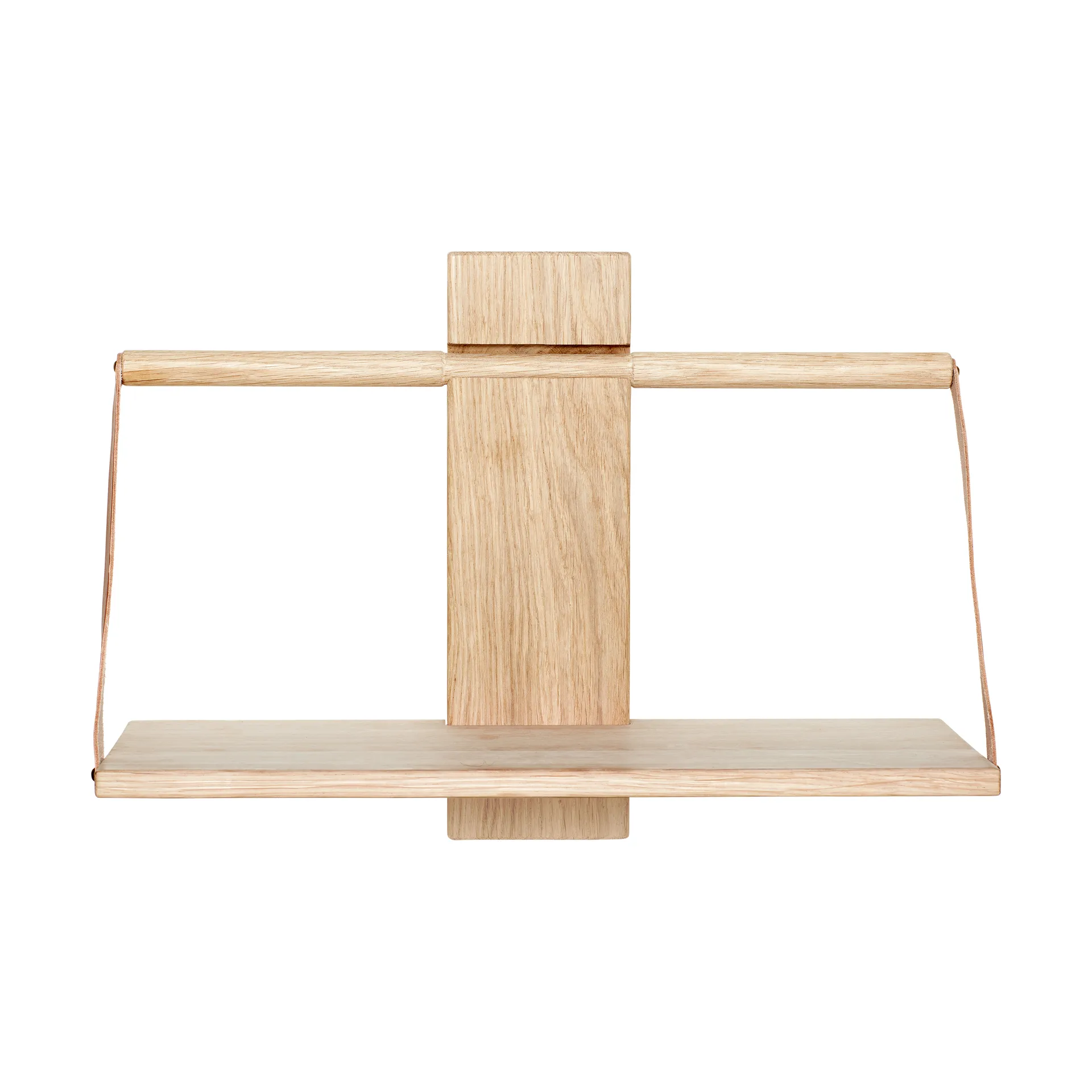 Wood Wall wall shelf Medium 45x20x32 cm, Oak Andersen Furniture