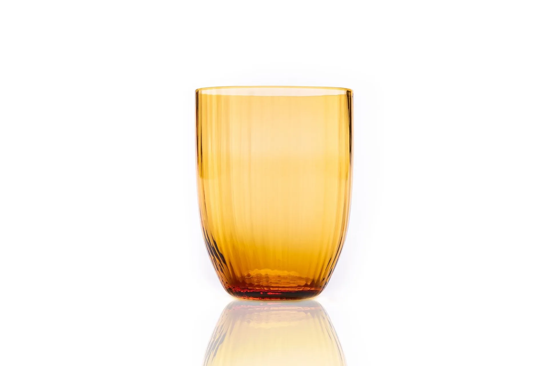 Bamboo 玻璃杯 25 cl, 琥珀色 Anna Von Lipa