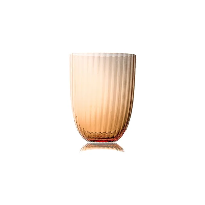 Bamboo 玻璃杯 25 cl - 新棕色 - Anna Von Lipa