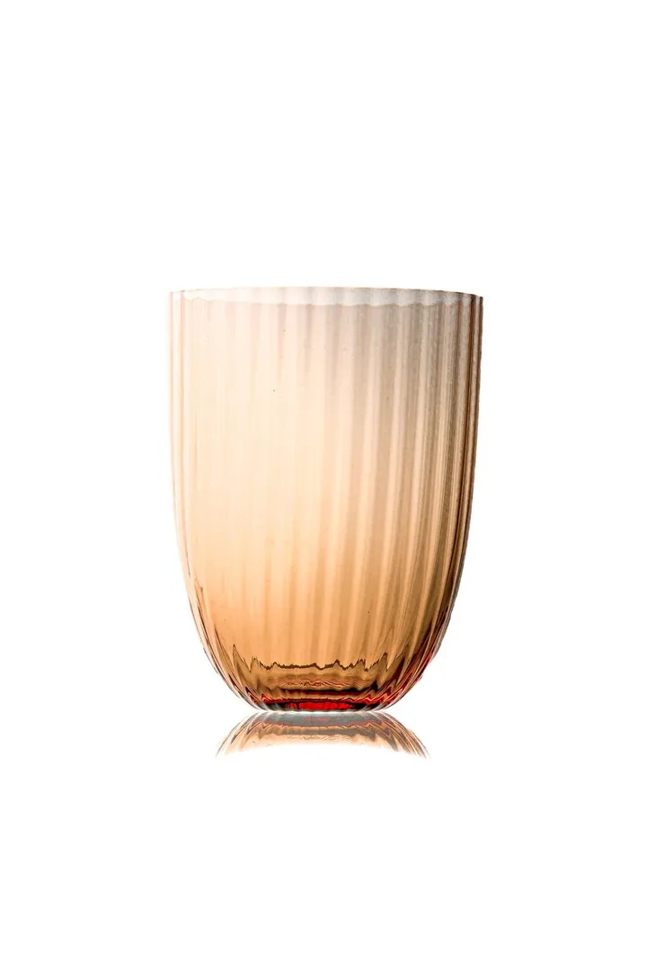 Bamboo 玻璃杯 25 cl - 新棕色 - Anna Von Lipa