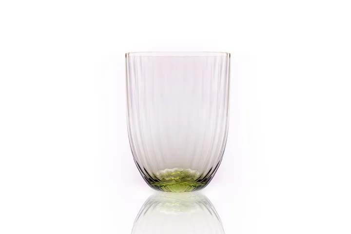Bamboo 玻璃杯 25 cl - 橄榄绿色 - Anna Von Lipa