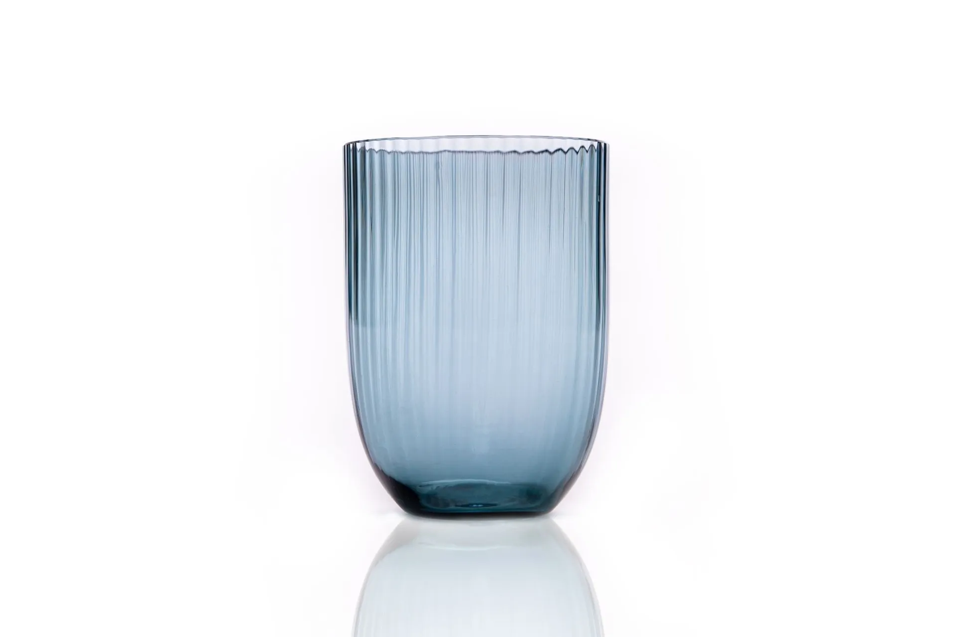 Bamboo 玻璃杯 25 cl, 烟蓝色 Anna Von Lipa