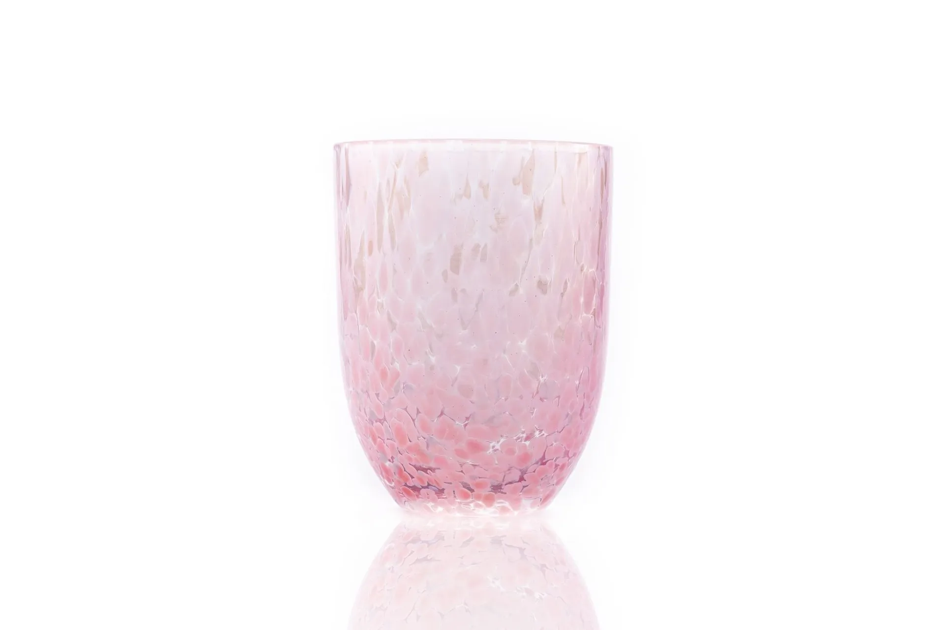 Confetti 玻璃杯 25 cl, 粉色配浅蓝色 Anna Von Lipa