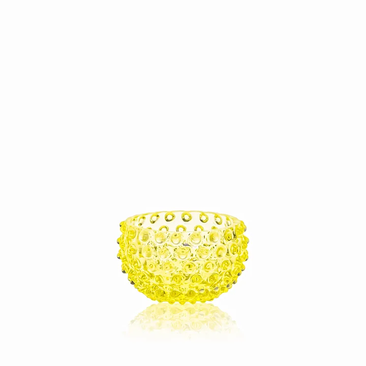 Hobnail塔帕斯碗 11.5cm - 柠檬色 - Anna Von Lipa