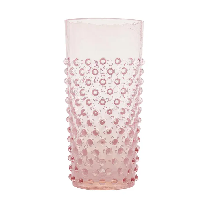 Hobnail长饮杯 200ml - 柔粉色 - Anna Von Lipa