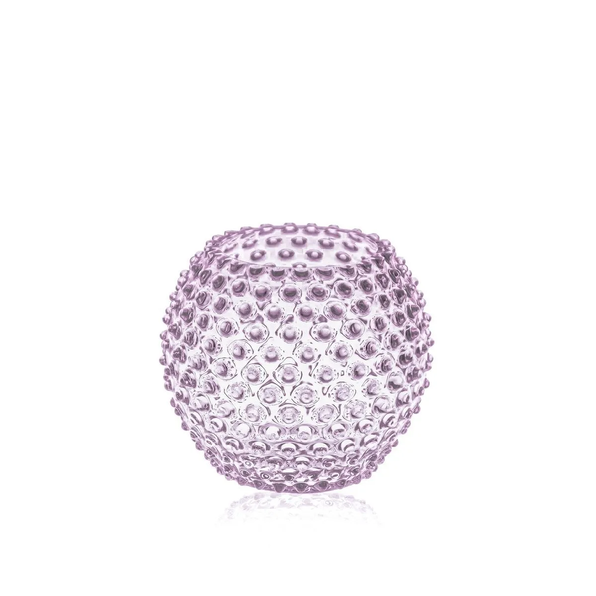 Hobnail Globe 花瓶 18cm, 紫色 Anna Von Lipa