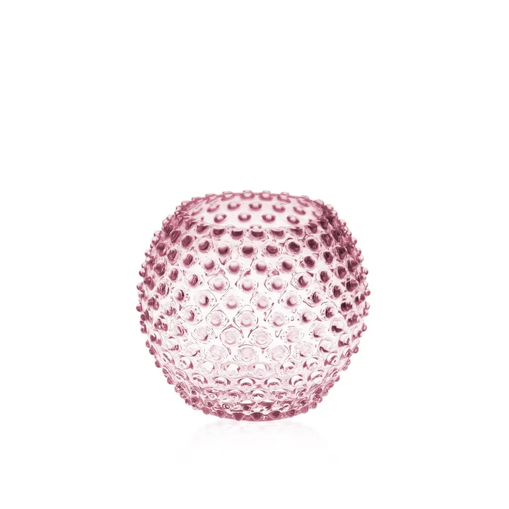 Hobnail Globe 花瓶 18cm - 粉色 - Anna Von Lipa