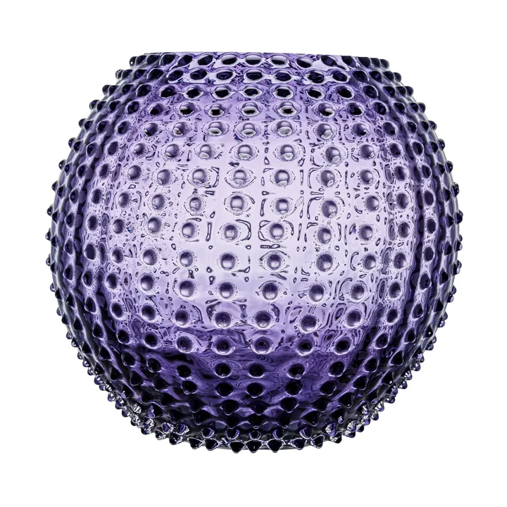 Hobnail Globe 花瓶 24cm - 靛蓝色 - Anna Von Lipa