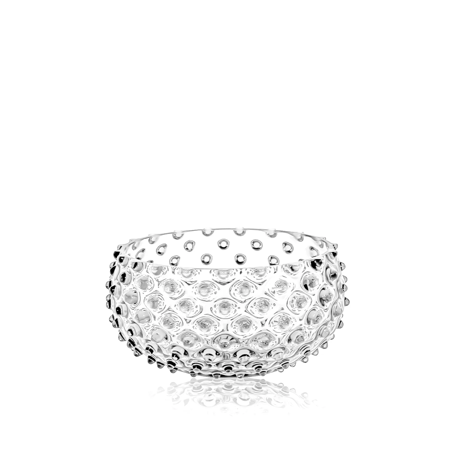 Hobnail Tapas 碗 17cm, 水晶色 Anna Von Lipa