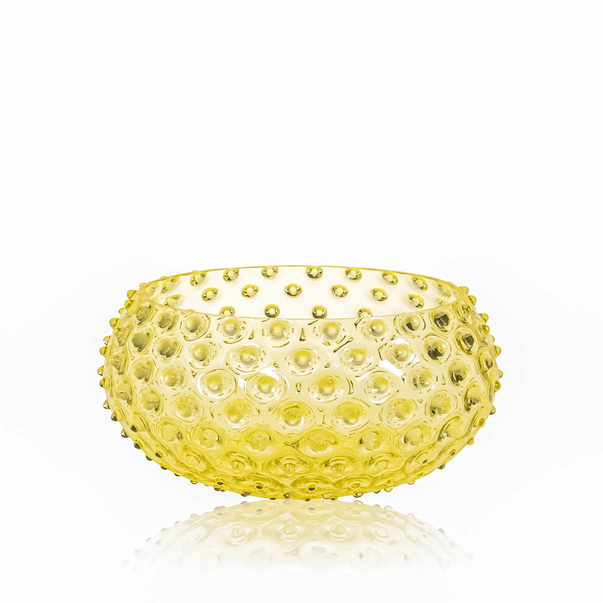 Hobnail Tapas 碗 23cm, 柠檬色 Anna Von Lipa