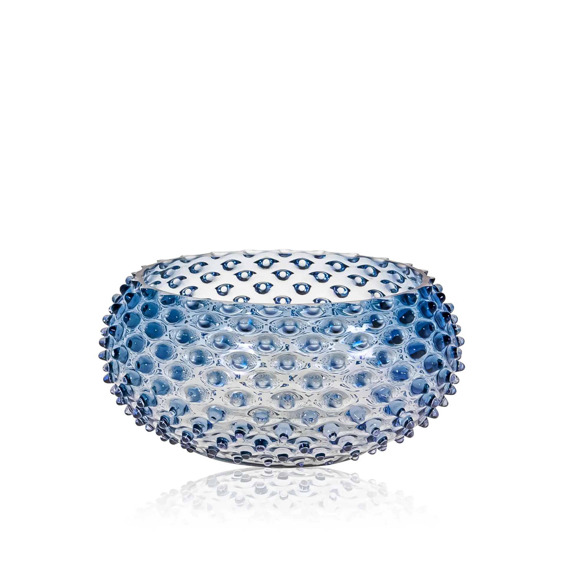 Hobnail Tapas 碗 23cm, 烟蓝色 Anna Von Lipa