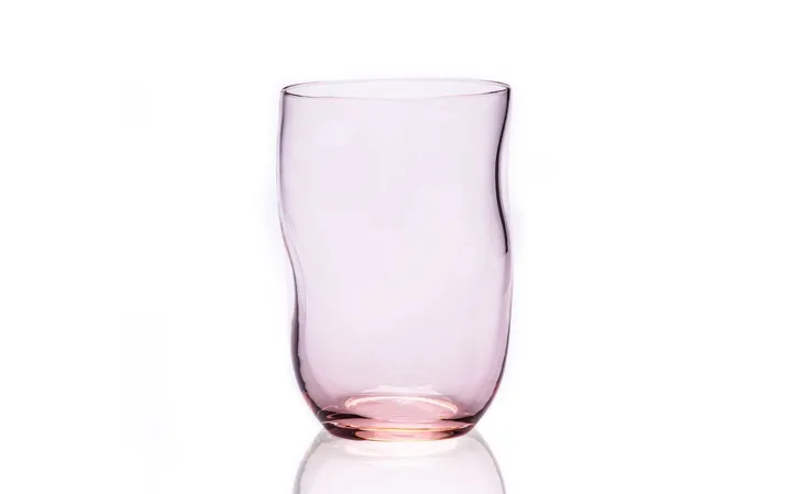 Squeeze 玻璃杯 25 cl - 粉色 - Anna Von Lipa
