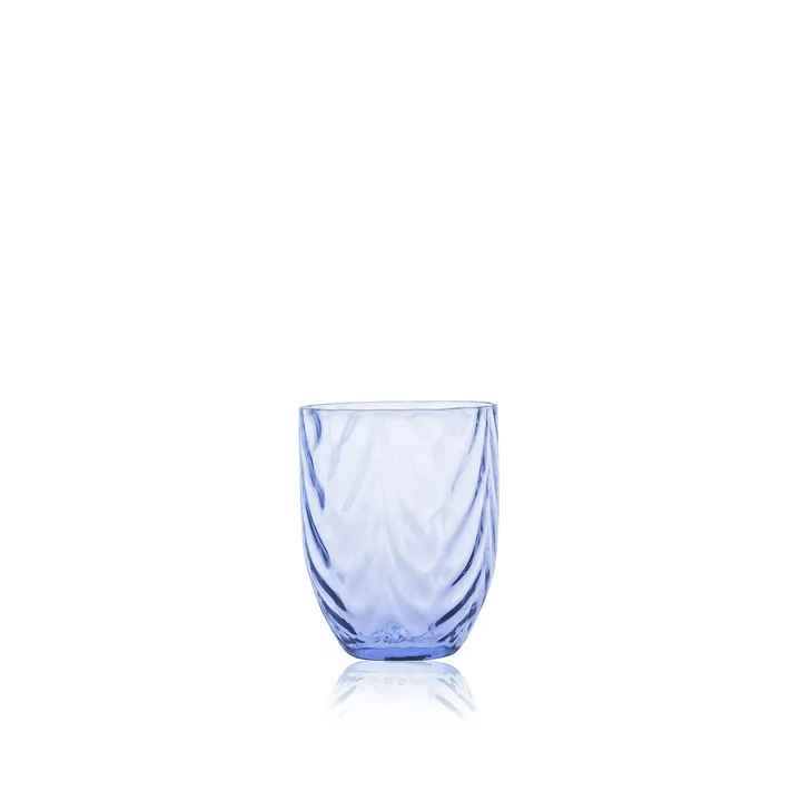 Wave 玻璃杯 25 cl北欧简约风格家居餐桌摆件 - 浅蓝色 - Anna Von Lipa