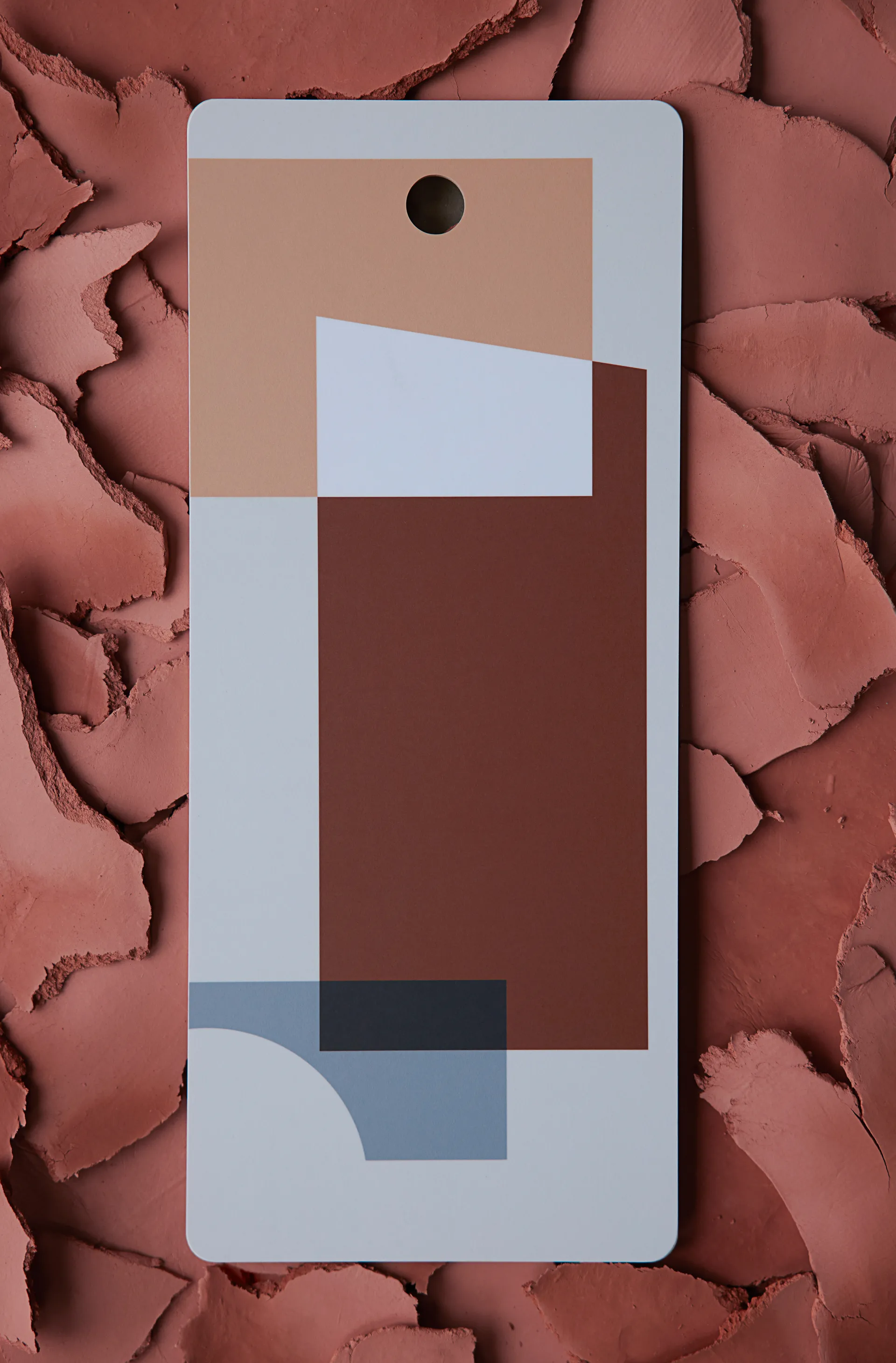 A tribute to colour 砧板, 黏土色_40x17cm Applicata