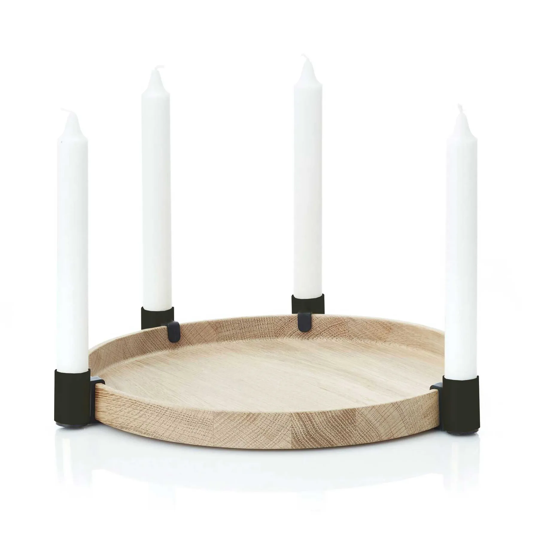 Luna maxi candle sticks, oak-黑色 Applicata
