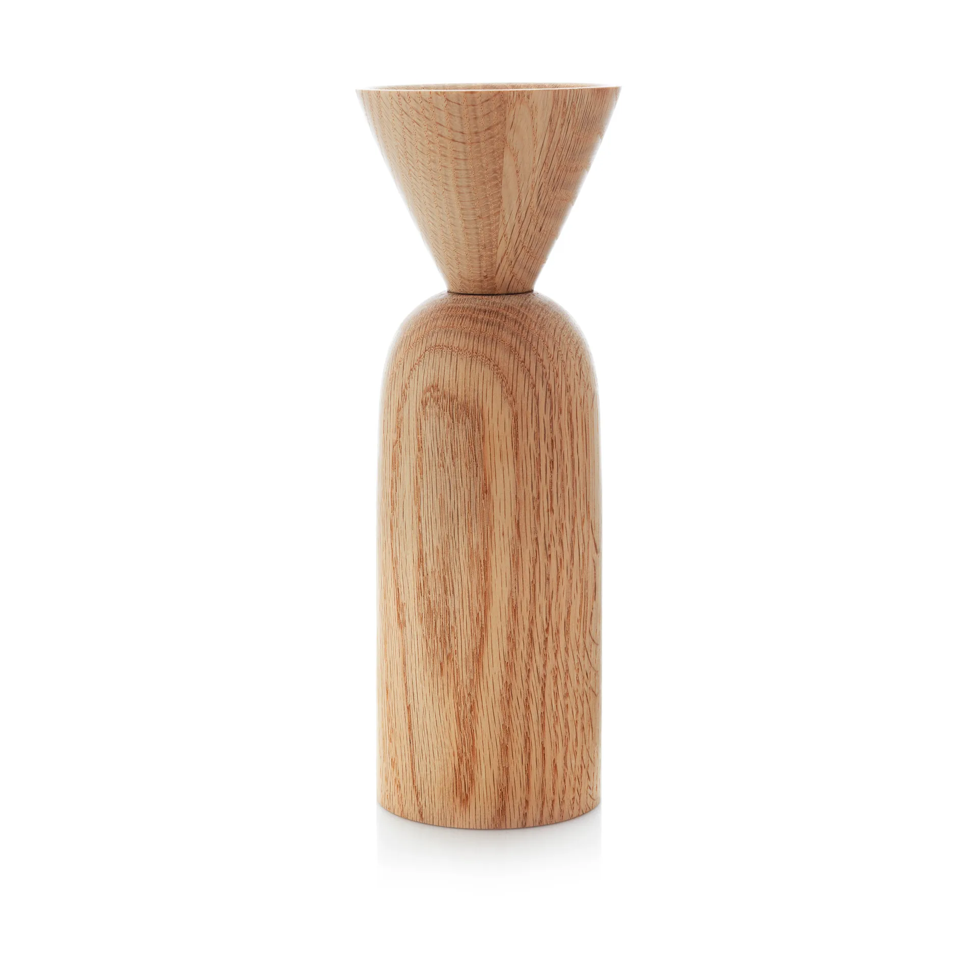 Shape cone 花瓶, oak Applicata