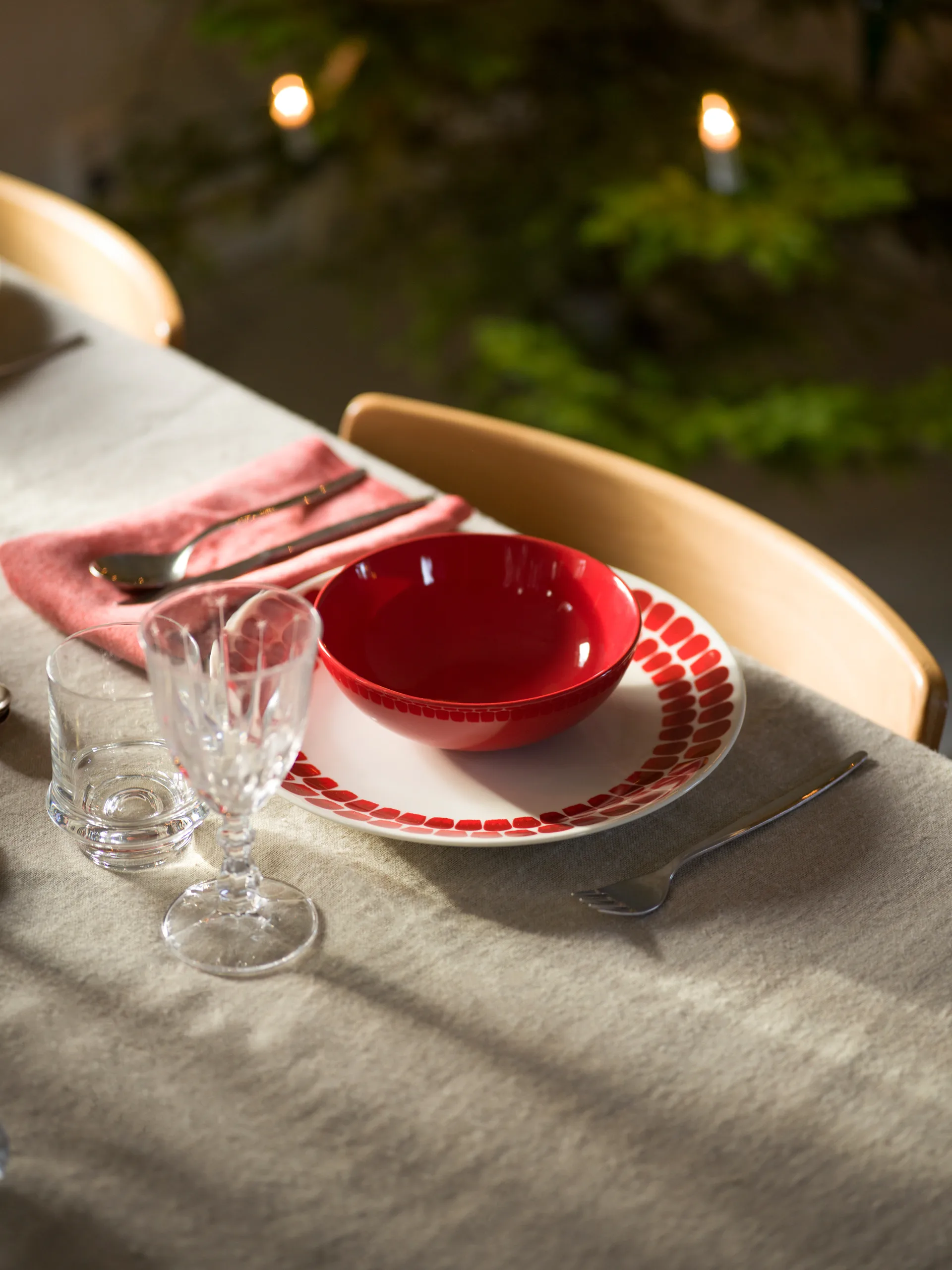 24h Tuokio 盘子 Ø26 cm, 红色 Arabia