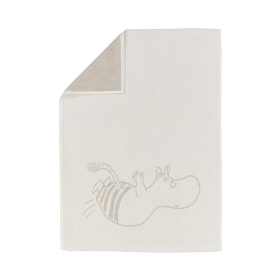 姆明 毛巾 50x70 cm - Moomin troll - white - Arabia