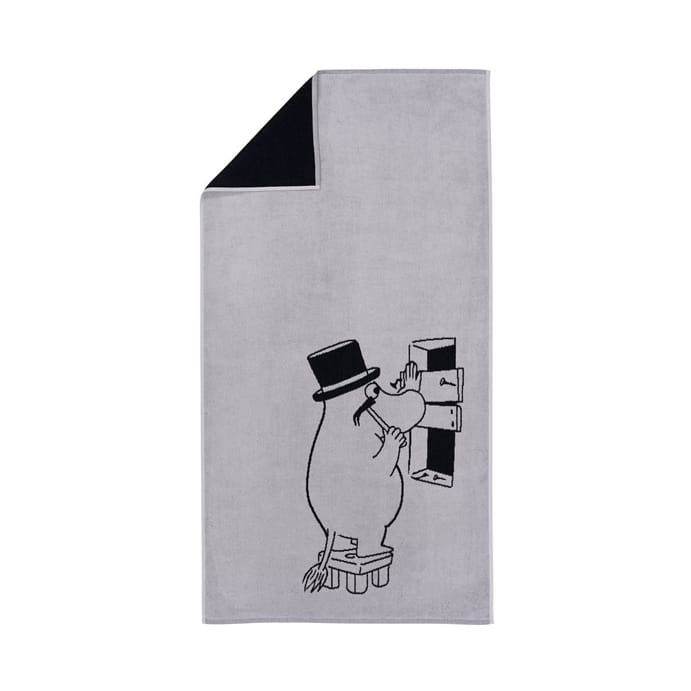 姆明 浴巾 70x140 cm - Moomin pappa - grey - Arabia