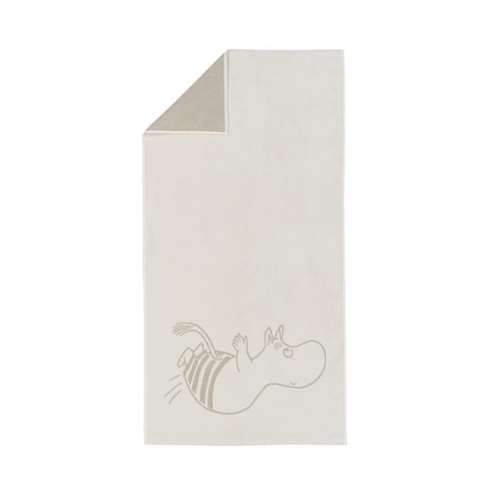 姆明 浴巾 70x140 cm - Moomin troll - white - Arabia