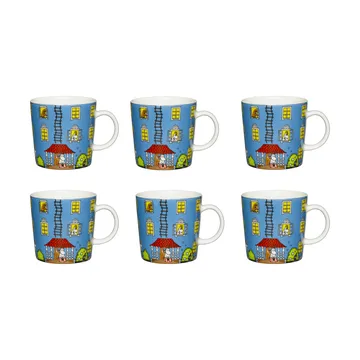 Anniversary 马克杯 Moomin姆明 70 years_六件套装 - Arabia