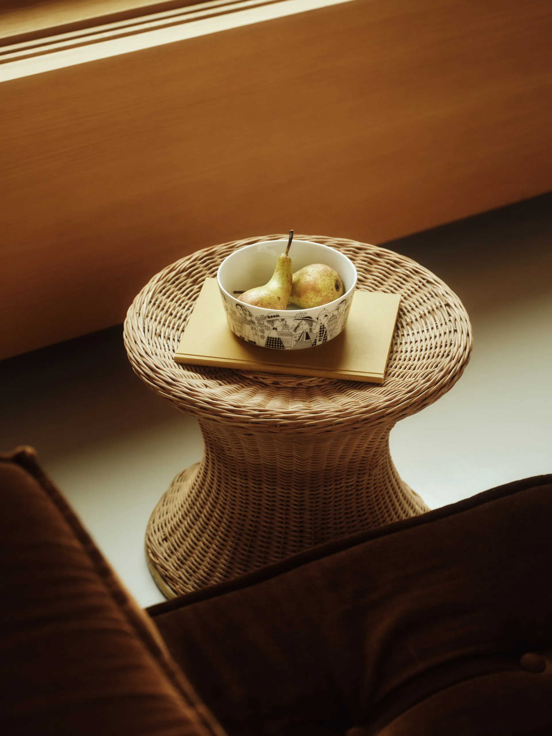 Emilia 碗 Ø15.5 cm, 黑色-白色 Arabia