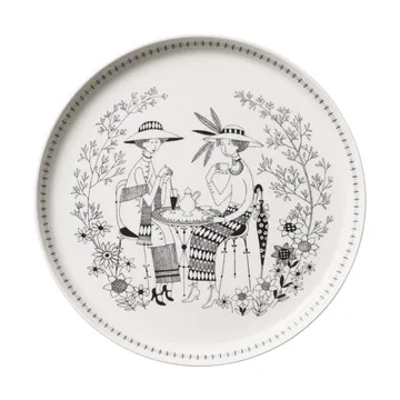 Emilia 艾米丽系列 餐盘 Ø24cm - 黑白 - Arabia