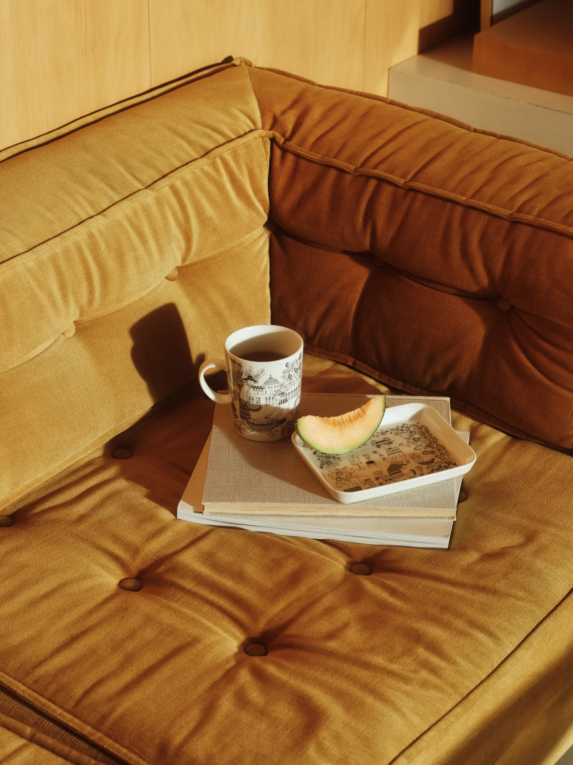 Emilia 马克杯 50 cl, 黑色-白色 Arabia