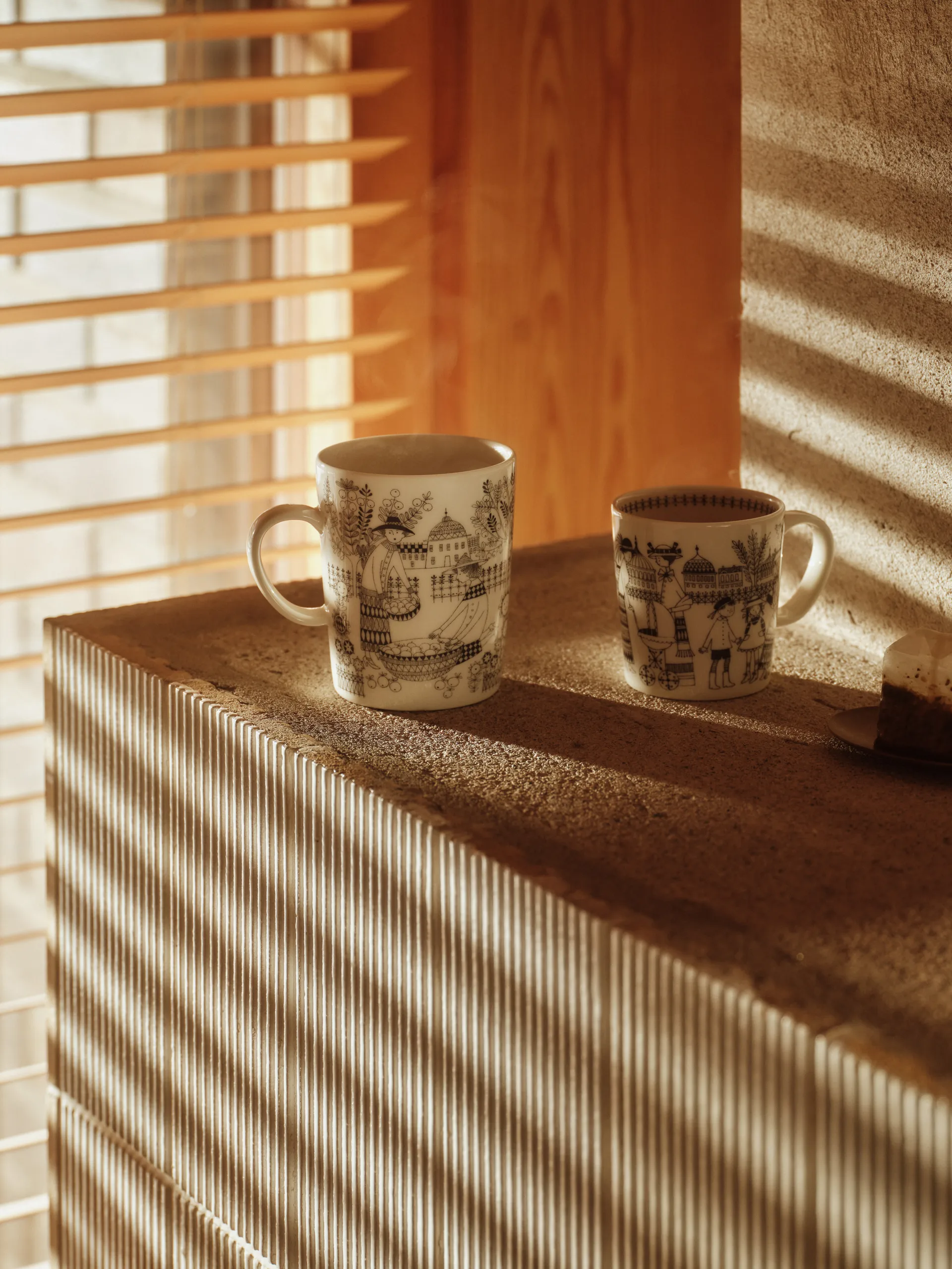 Emilia 马克杯 50 cl, 黑色-白色 Arabia