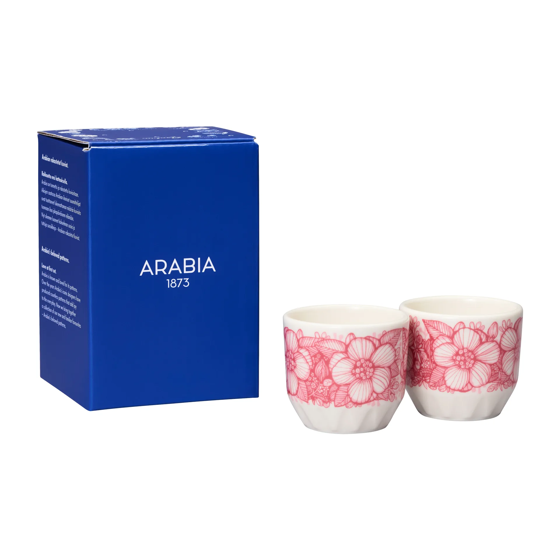 Huvila 别墅系列 蛋杯 (2个装), 粉白色 Arabia