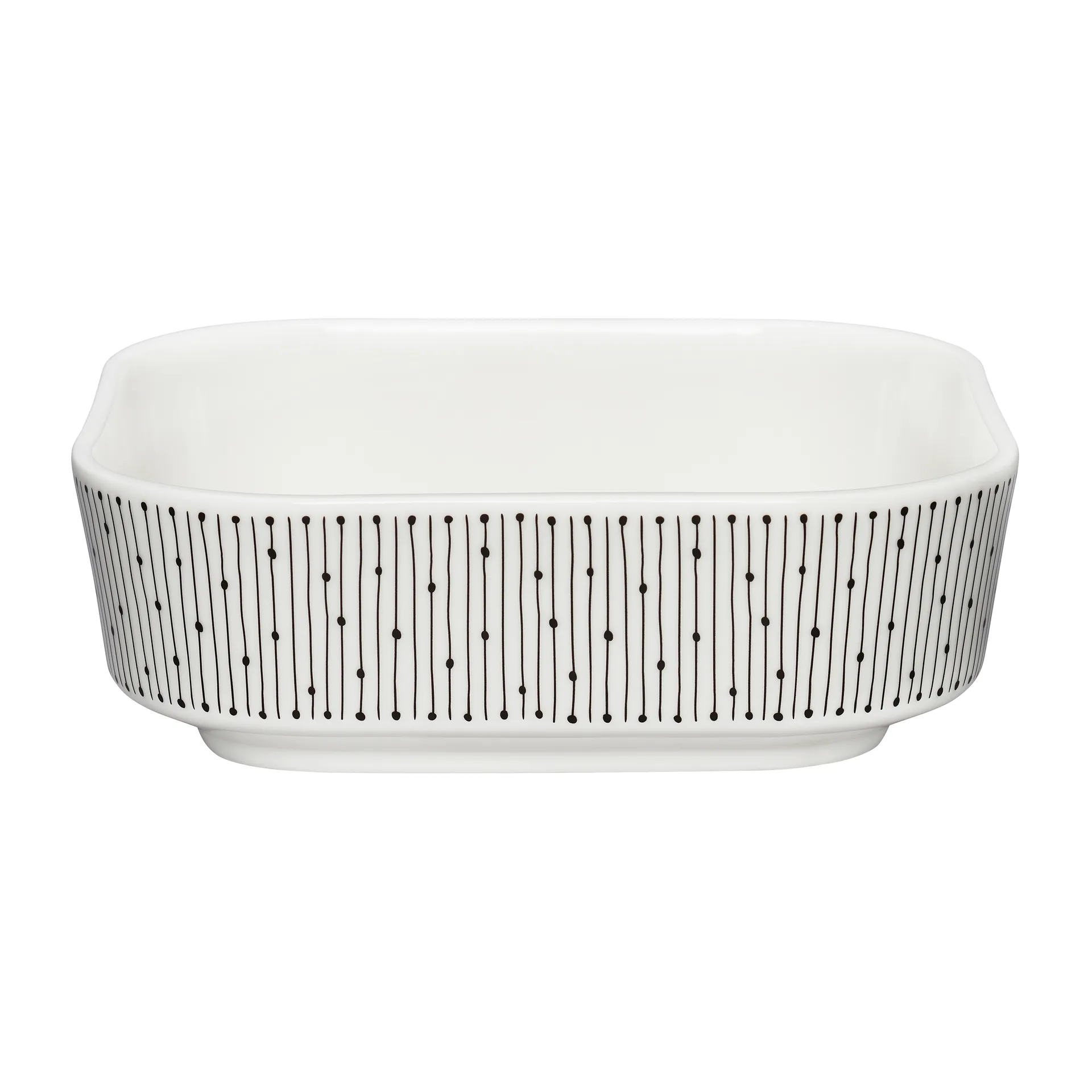 Mainio Sarastus 烤盘0.7 l, 黑色-白色 Arabia