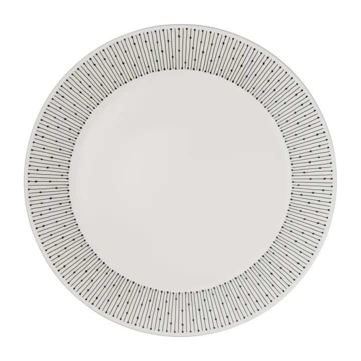 Mainio Sarastus 黎明系列 餐盘 Ø25cm - 黑白 - Arabia