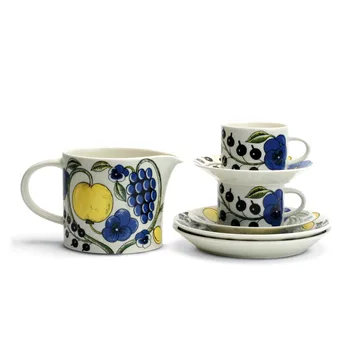 Paratiisi 硕果系列 咖啡杯碟 Ø14cm (适配180ml咖啡杯) - 蓝色 - Arabia