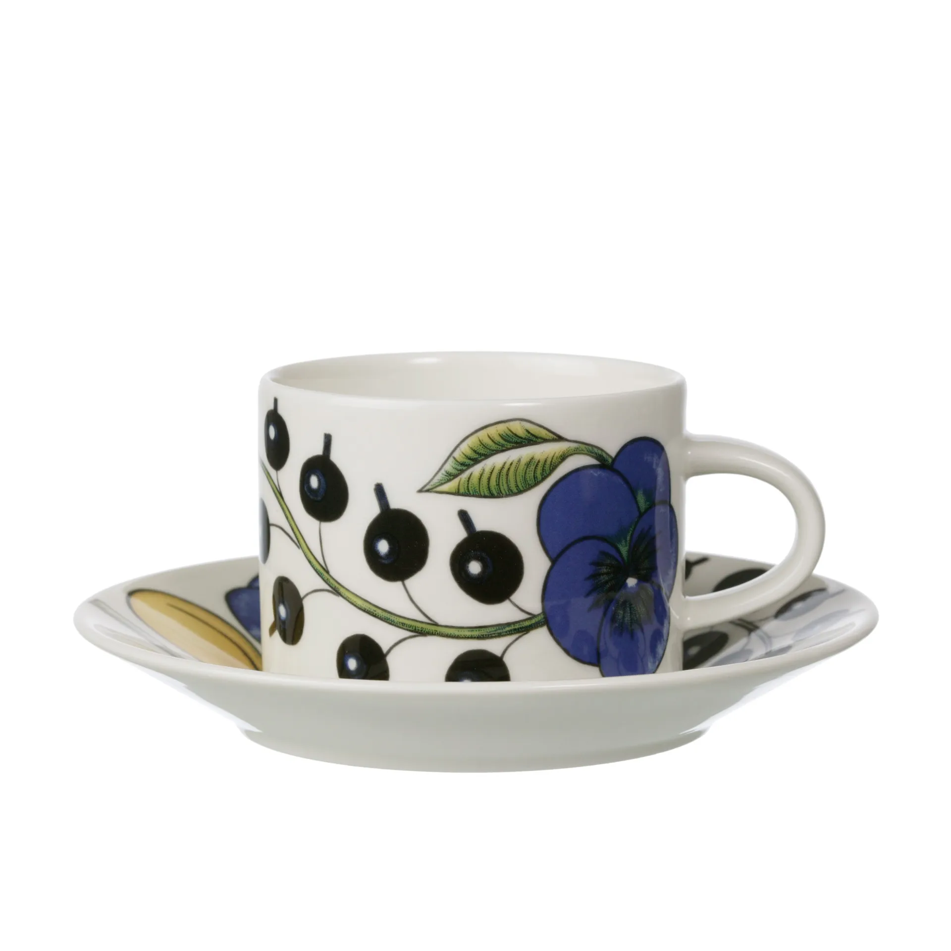 Paratiisi 硕果系列 杯碟 Ø16.5cm (适配280ml茶杯), 蓝色 Arabia