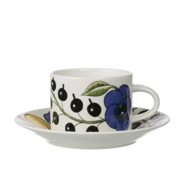 Paratiisi 硕果系列 杯碟 Ø16.5cm (适配280ml茶杯) - 蓝色 - Arabia