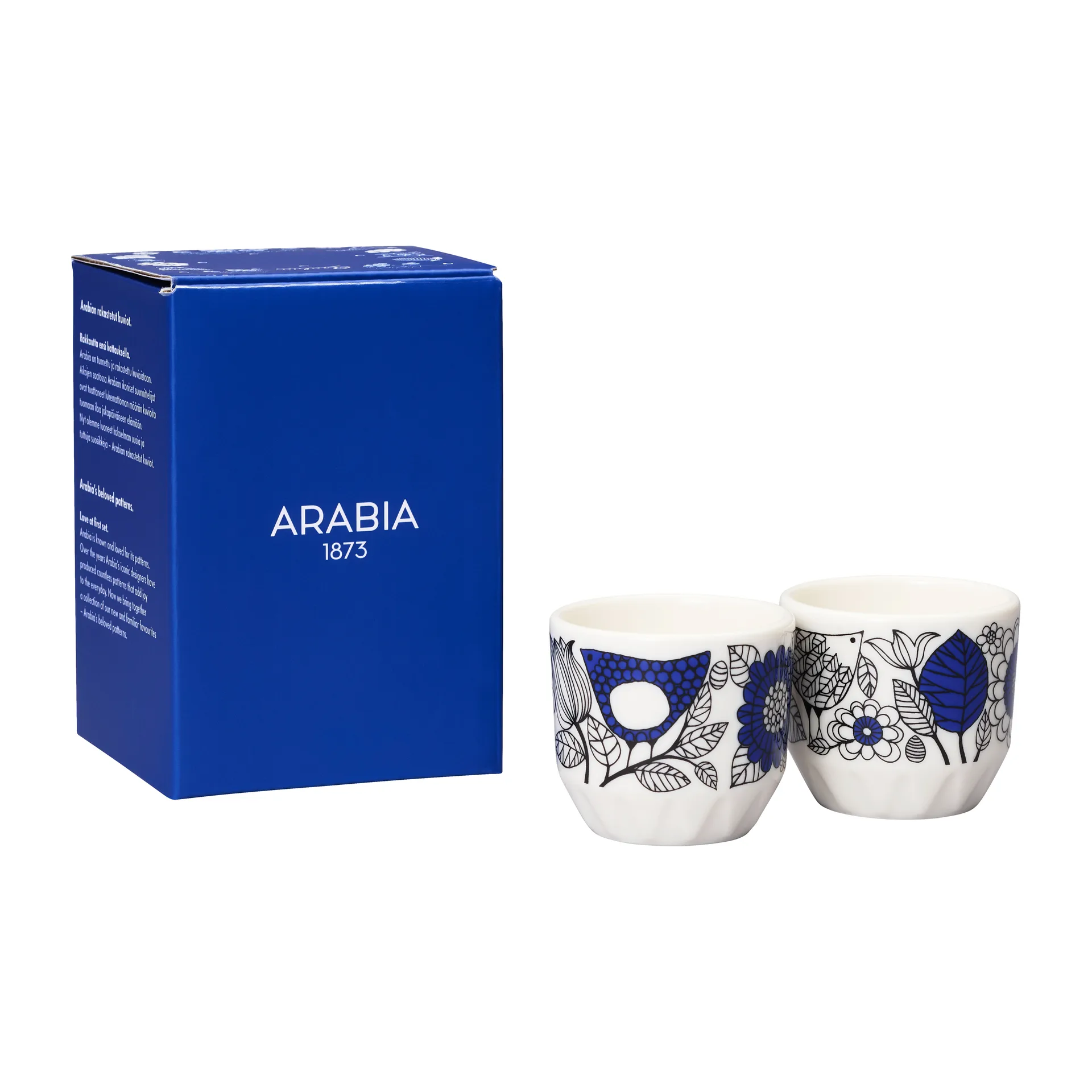 Pastoraali 牧歌系列 蛋杯 (2个装), 蓝色 Arabia