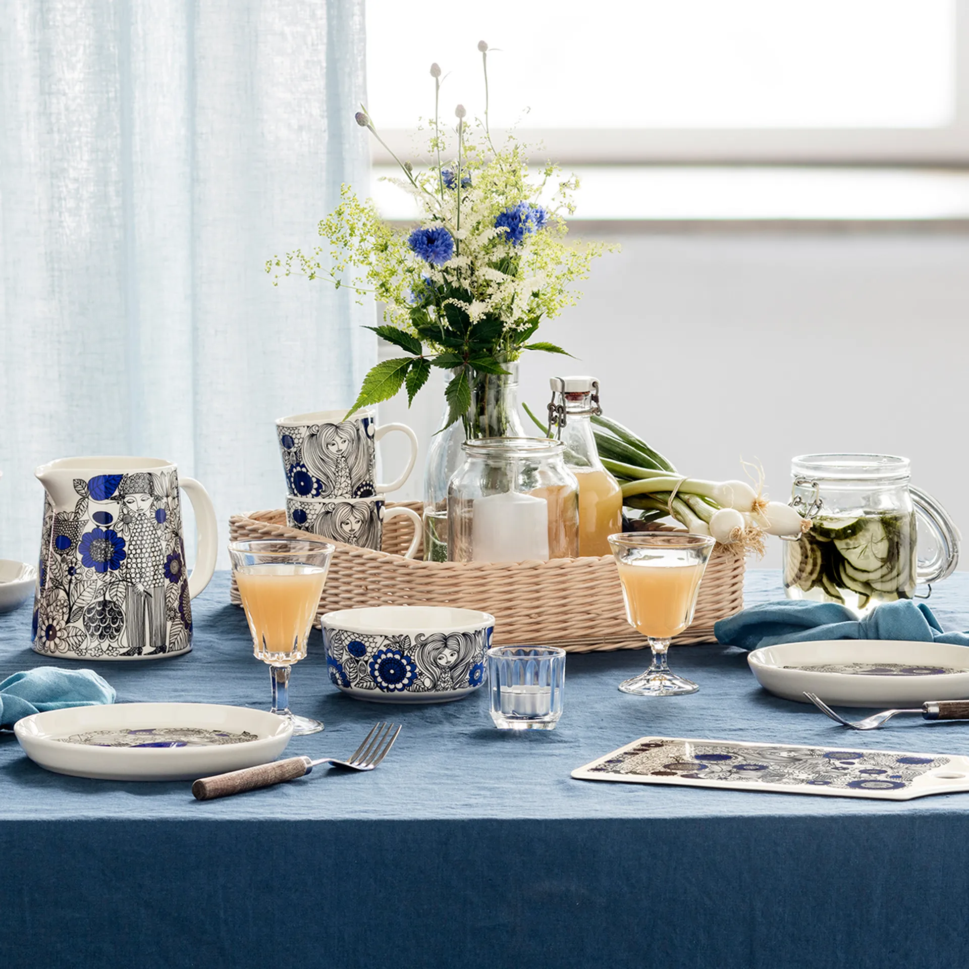 Pastoraali 马克杯 30 cl, 蓝色 Arabia