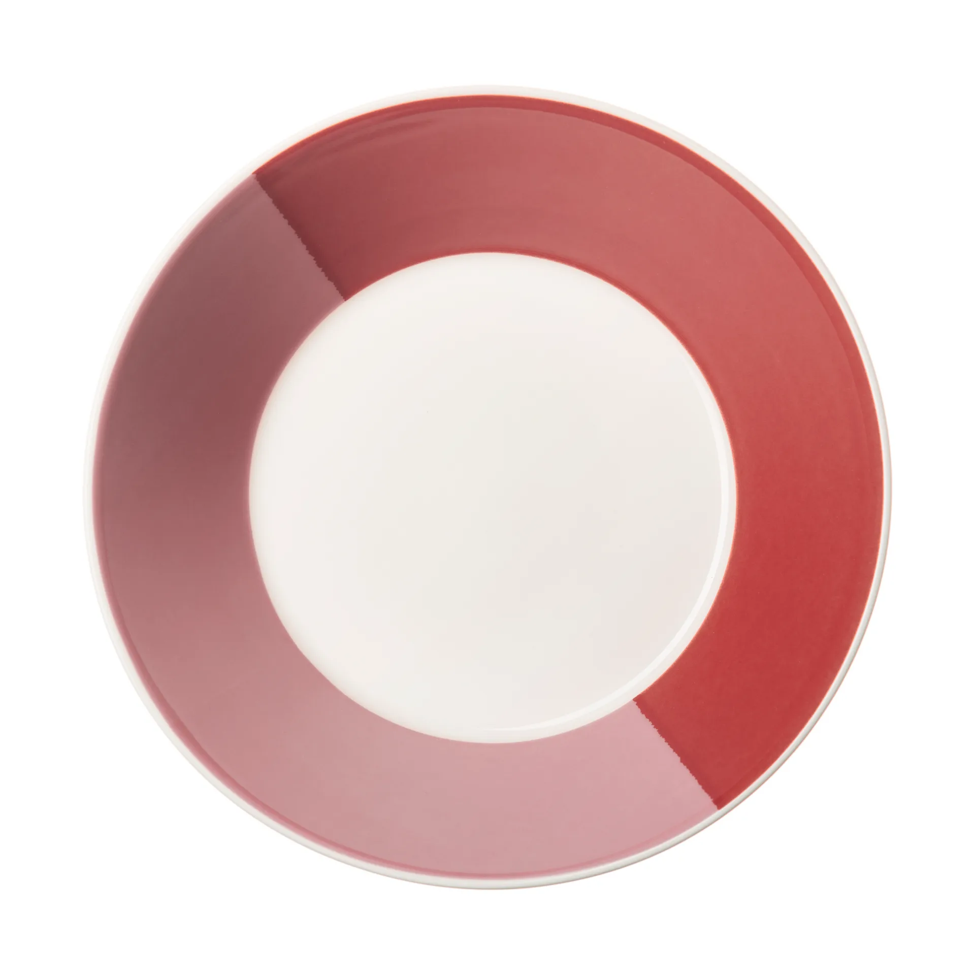 Vuokko 碗 Ø17 cm, 2色宽条纹_碗Ø17cm_粉色-红色 Arabia
