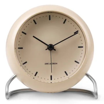 AJ City Hall 台钟 - 沙米色 - Arne Jacobsen Clocks