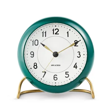 AJ Station 台钟 绿色 - 绿色 - Arne Jacobsen Clocks