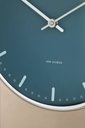 Arne Jacobsen 市政厅系列 - 蓝色_Ø29cm - Arne Jacobsen Clocks