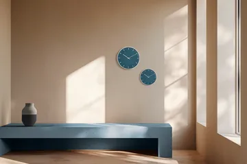 Arne Jacobsen 市政厅系列 - 蓝色_Ø29cm - Arne Jacobsen Clocks