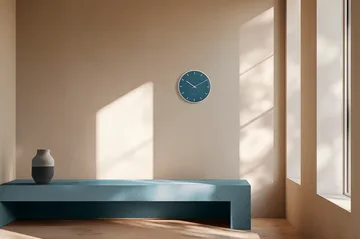Arne Jacobsen 市政厅系列 - 蓝色_Ø29cm - Arne Jacobsen Clocks